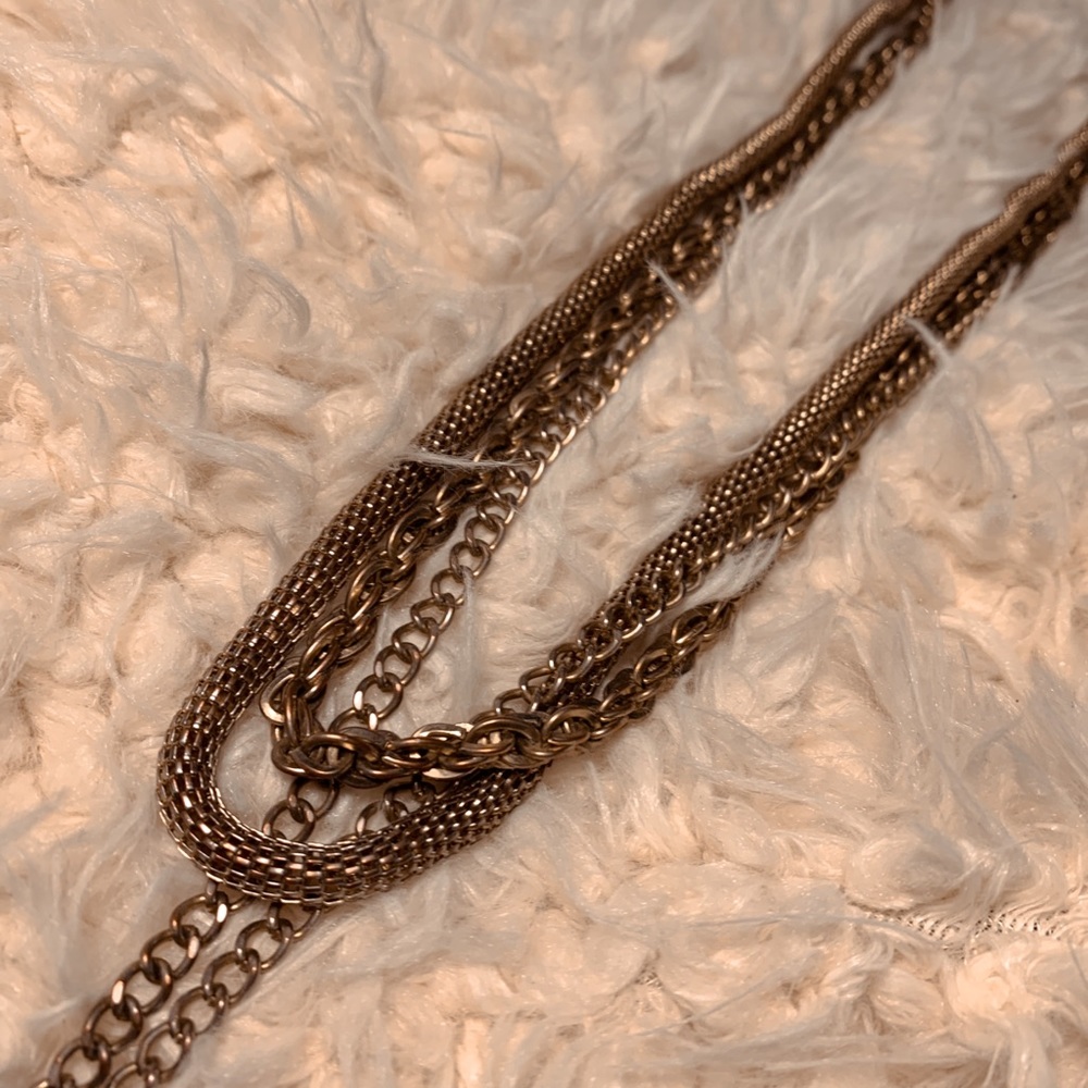 Layered Gold Chain Necklaces
